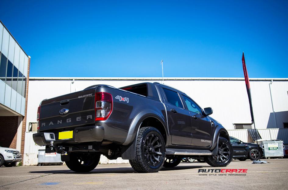 FORD RANGER SIDEWINDER MATTE BLACK